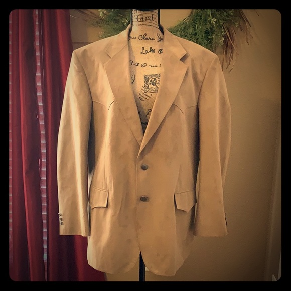 Harmony Western Wear Camel Microfiber 